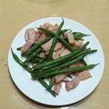 ラリー＆サラ's cooksnap of when they made インゲンとベーコンの塩胡椒炒め.
