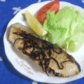 mmameco's cooksnap of when they made ぶりの塩昆布ソテー.