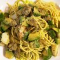 yumiかぁちゃん's cooksnap of when they made あの！？海老とアボカドのジェノバ風パスタ.