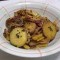 sakuni's cooksnap of when they made さつまいものピリ辛炒め煮.