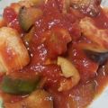miwaniwa's cooksnap of when they made なすと鶏むね肉のトマト缶煮.
