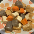 Stacieee's cooksnap of when they made しみしみ厚揚げと蒟蒻の煮物.
