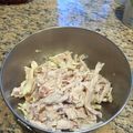 エイビーズ's cooksnap of when they made 【万能♪】ゆで裂き鶏胸肉.