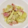 しーくれっと・らいふ's cooksnap of when they made たけのことじゃがいものバジルソース炒め♪.