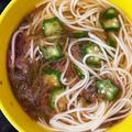 gumy's cooksnap of when they made めかぶと梅干しで汁までずるずる！そうめん.