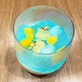 Hinanoママ♡'s cooksnap of when they made 七夕に！ミルクプリン♡サイダーゼリーのせ.