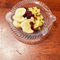 チェリチョコ's cooksnap of when they made キウイとバナナのフルーツヨーグルト♪.