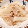 いやんのん＊'s cooksnap of when they made めんつゆで♪豚バラと長いもの煮物.