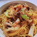 ちょちょこ✫'s cooksnap of when they made ちりめんじゃこの柚子こしょうバターパスタ.