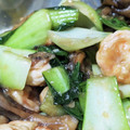 のんびりテンテン's cooksnap of when they made 簡単！青梗菜と海老と舞茸の中華風炒め.