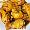 あいあんまみー's cooksnap of when they made 鶏手羽元のかんたん酢でサッパリ煮.