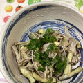 おはなすき's cooksnap of when they made レンジで簡単＊ナスとえのきのナムル.