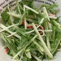 ペモコ's cooksnap of when they made 簡単☆カニカマと水菜のマヨぽんサラダ.