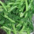 ちっつぃ's cooksnap of when they made ✿春菊のにんにく炒め✿.