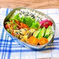 ♬ぶちこ♬'s cooksnap of when they made ＊簡単＊節約＊ささみのナポリタン＊.