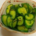 スチニャン's cooksnap of when they made 白だしでキュウリ浅漬け☆塩揉みなし☆時短.