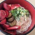 わかポン☆'s cooksnap of when they made 素麺つけ汁 濃厚アレンジ 簡単すぎ.