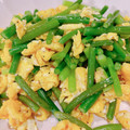真夜中のシンデレラ's cooksnap of when they made ニンニクの芽と卵の炒め物✾.