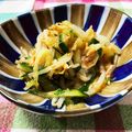 クックDGCFO3☆'s cooksnap of when they made 簡単☆きゅうりともやしのごまツナ醤油和え.