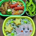 クック5VQIH0☆'s cooksnap of when they made 超簡単キャラ弁　星のカービィ☆.