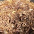 ako0305's cooksnap of when they made 絶対失敗しない絶品牛丼の作り方.