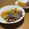 クックchitann's cooksnap of when they made レンジで簡単　かぼちゃの煮物.
