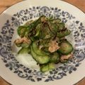 AtsuKita's cooksnap of when they made 無限！！ツナきゅうりの梅塩昆布和え.