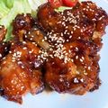 クックＦ8ＪＷ40☆'s cooksnap of when they made 手羽元で★ソジンの家風ヤンニョムチキン.