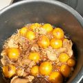 こけちん's cooksnap of when they made ☼甘辛美味♪鶏のたまひも煮（きんかん煮）.