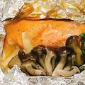 らっきー！'s cooksnap of when they made 鮭とキノコのホイル包み焼き〜バター醤油〜.