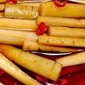らっきー！'s cooksnap of when they made パリパリ食感がクセになる♪ごぼうの漬物.