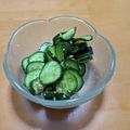 ももはる山田's cooksnap of when they made 無限きゅうり.
