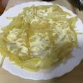 Ｎeru's cooksnap of when they made 材料2つ♪じゃがいものチーズガレット.