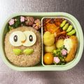 Chaaa_room's cooksnap of when they made キャラ弁⋆モクロー⋆ポケモンサン＆ムーン.