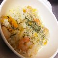 ゆいゆいマママ's cooksnap of when they made 炊飯器で☆えびピラフ.