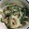 ぴか08's cooksnap of when they made 幼稚園ママ絶賛！伝説のゴーヤサラダ☆.