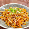 Superlittleboo's cooksnap of when they made 大根のきんぴら風.