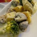 vivianj's cooksnap of when they made スペイン料理★ポテトのにんにくマヨソース.
