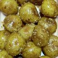えみこえみ's cooksnap of when they made 小さいジャガイモの甘いやつ.
