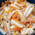 かにかに。's cooksnap of when they made お弁当に♪さつま揚げと大根の甘辛きんぴら.