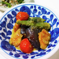 たまさぶろうの部屋's cooksnap of when they made めんつゆとＷおろしで簡単♪野菜の焼き浸し.