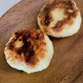 wan_coro's cooksnap of when they made フライパンで簡単！米粉と豆腐のお焼き2種.