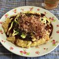 クック49L4Ho☆'s cooksnap of when they made 簡単！小麦粉で基本のキャベツお好み焼き.