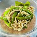 azbjbn's cooksnap of when they made ピーマンとえのきのレンジでチン！.