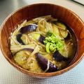 azbjbn's cooksnap of when they made 茄子ときのこのお味噌汁.