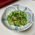 卯月のうさぎ２０１４'s cooksnap of when they made きゅうりと茗荷のナムル風.