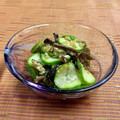 島子☆'s cooksnap of when they made きゅうりとキクラゲの中華和え.