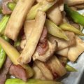 K0A9O0R8U♪'s cooksnap of when they made アスパラとエリンギのバター炒め.
