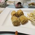 mielle's cooksnap of when they made ☆くるくるズッキーニと豚チーズのフライ☆.