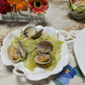 mielle's cooksnap of when they made キャベツとあさりの酒蒸し.
